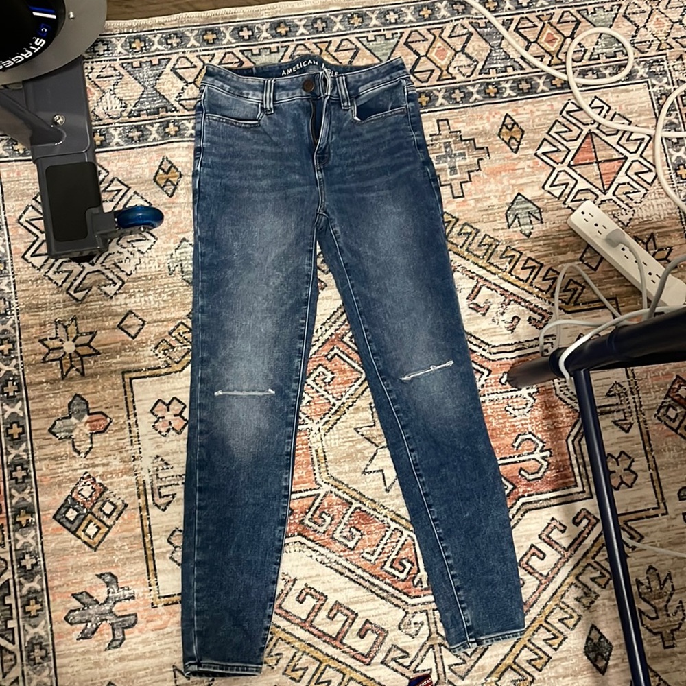 Size 4 high rise jegging